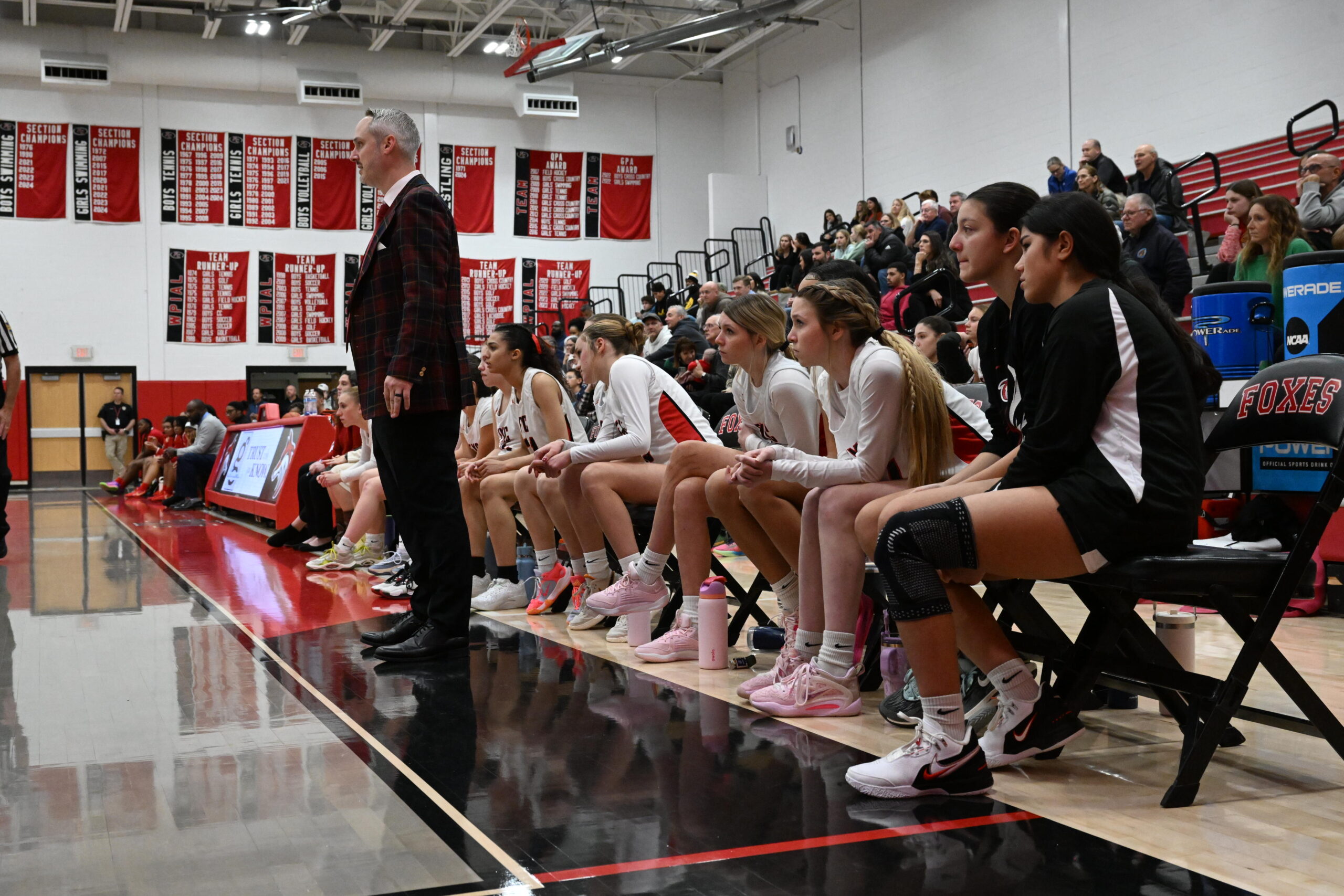 Girls' basketball coach